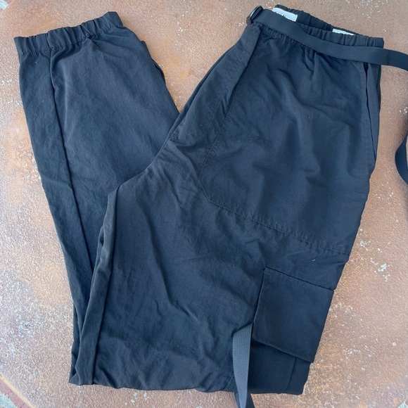 PacSun black utility cargo joggers 29x27 - Picture 2 of 5